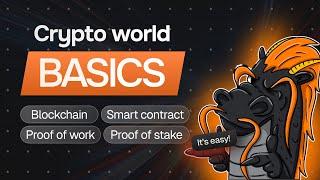 Crypto World Basics Guide: Blockchain, Smart Contract, Proof of Work, and Proof of Stake Explained