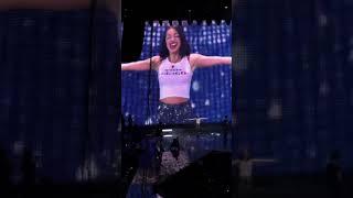 Olivia Rodrigo's "i made it moment" in the final moments of her world tour#shorts  #musician