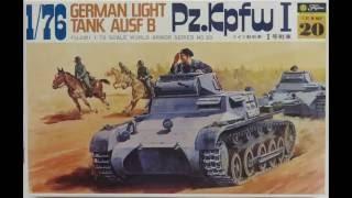 1/76 Fujimi Panzer I Pz.Kpfw I Kit# 20