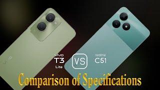 vivo T3 Lite vs. Realme C51: A Comparison of Specifications