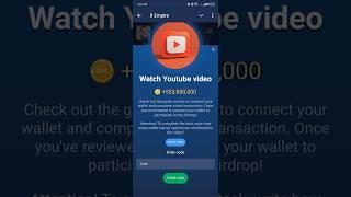 How To Connect The Telegram Wallet To X Empire Code x Empire | X Empire Youtube Code