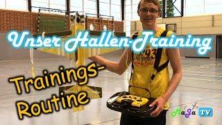 FLUGTRAINING in der SPORTHALLE - TIPPS zum HALLENFLIEGEN ️ ABENDROUTINE | MaJa-TV #74