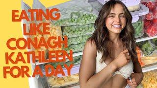 EATING LIKE CONAGH KATHLEEN FOR A DAY THE QUEEN OF FROZEN VEGETABLES CONAGH KATHLEEN  eats in a day