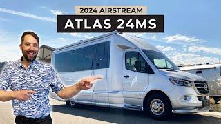 Touring a $337,000 ULTRA Luxury Motorhome | 2024 Airstream Atlas 24MS RV