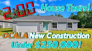 2024 Ocala New Construction UNDER $250,000 | 2 Minute House Tours