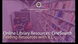 FSU Libraries: Interlibrary Loan