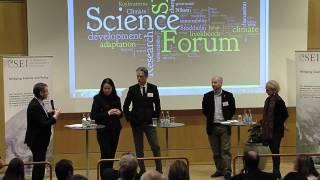 Science and policy for sustainable development - Panel Discussion  - SEI Science Forum 2014