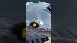  Бак  Дачный летний душ с подогревом. Душ на дачу под ключ в сборе.