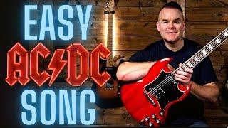 Easy AC/DC Songs For Beginners - How to Play TNT on Guitar