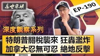 特朗普關稅襲來，狂轟濫炸，加拿大忍無可忍，絶地反擊！【莊也雜談190】