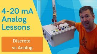 Analog vs Discrete PLC Inputs and Outputs Signals