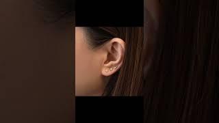 Ear piercing ideas #viral #trending #ytshorts #earrings #new#shorts