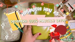 Hobonichi Hon A5 | December 2024 | Monthly Setup #hobonichi2024 #hobonichisetup