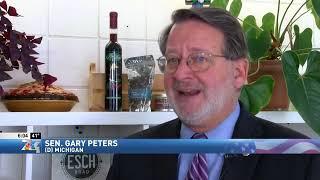 WPBN: Senator Peters Meets with Cherry Farmers in Traverse City