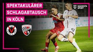 FC Viktoria Köln - FC Ingolstadt 04, Highlights mit Live-Kommentar | 3. Liga | MAGENTA SPORT