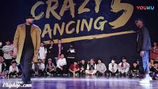 Slim Boogie VS Stockos | Popping 1 ON 1 | Semi Final | Crazy Dancing Vol. 5