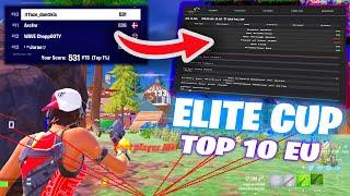 CHEATING With The Best Fortnite CHEAT in Elite Duo Cup  (TOP 10 EU)