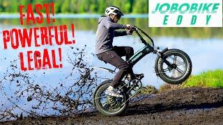 JOBOBIKE EDDY - PREMIUM MATERIALS FOR POWERFUL EBIKE - FULL TEST