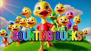 Counting Ducks Song | Counting Animals for Kids | Numbers | Kidz Network