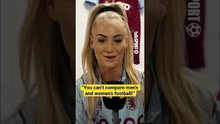 Alisha Lehmann highlights the inequalities between men’s and women’s football! 