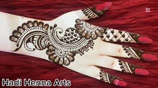Very beautiful stylish back hand mehndi design| mehndi design simple| mehandi design |mehndi designs