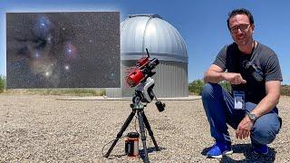 Travel Astrophotography with a Big Camera and a Small Telescope