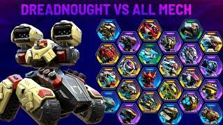 Dreadnought Ability Vs All Mechs - Mech Arena