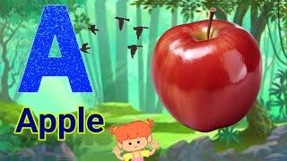 "Learning Fun ABC: A for Apple B for Ball - 2024 Viral Hit!Kids' Alphabet Hit A for Apple B for Ball