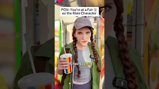 POV: You’re at a Fair w/ the Main Character