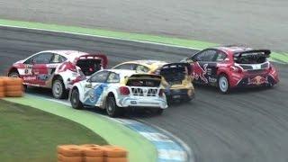 Amazing FIA WORLD RALLYCROSS RX at DTM Hockenheim 2015 - BEST ACTION & RACING