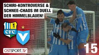 Schiri-Kontroverse & Schnee-Chaos in Chemnitz! CFC - Viktoria | Regionalliga Nordost