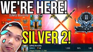 SILVER 2 LIVE ARENA! 87% WIN RATE F2P END GAME GETTING SLAPPED AROUND NOW! | Raid: Shadow Legends