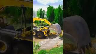 Wow Amazing Excavator  #shorts #toy #truck #excavator