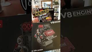 NEW BUILD!! LEGO TECHNIC V8 ENGINE KIT ELECTRICALLY DRIVEN #PART 1 UNBOXING #RC Pete's FPV WORKSHOP