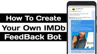 How To Clone / Create Your Own IMDb Telegram Bot