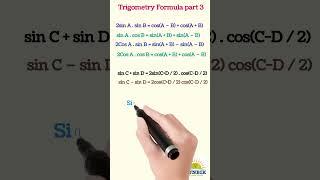 Trogonometry Formula Part3 #mathsformula#maths