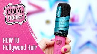 How To Make Cute Curls with the NEW Cool Maker Hollywood Hair Extension Maker!