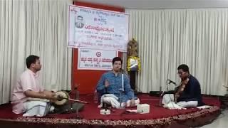 D R Chethan Murthy Accompaning to Sarasa Samaree.. krithi