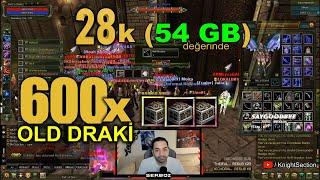 SERBOZ | tanesi 9 m olan 603 x OLD DRAKİ BOX KIRDIRIYOR | KNİGHT ONLİNE