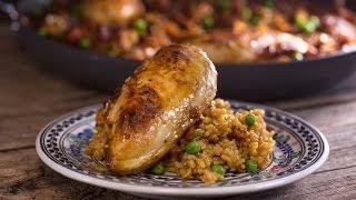 Aarón Sanchez's Christmas Arroz Con Pollo