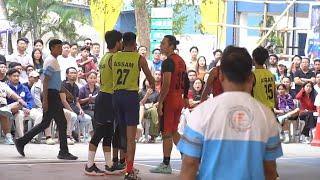 Most intense final Mizoram  Assam | Men's basketball | 3rd North East games 2024.