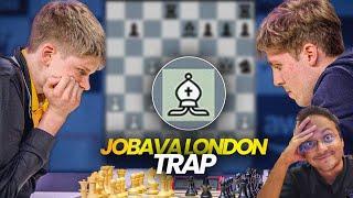 2650 rated GM falls in 10 moves in the Jobava London | Murzin vs Bjerre | Global Chess League 2024