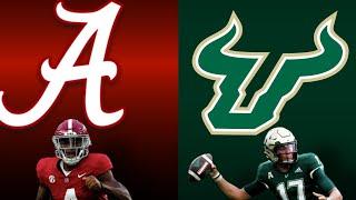 South Florida vs Alabama Full Game 2024 (Radio Calls included)