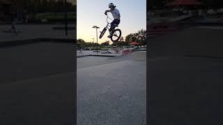 Bmx line lookback #bmx #tricks #skatepark #bmxlife