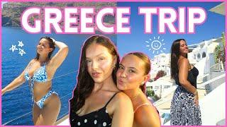 GREECE TRAVEL VLOG (benefit cosmetics brand trip)