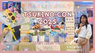  Tsukino Con 2025  Artist Alley Vlog at 5 Months Pregnant 