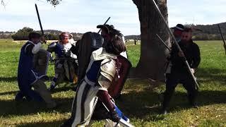 Shattered World Game 8 - LARP town footage