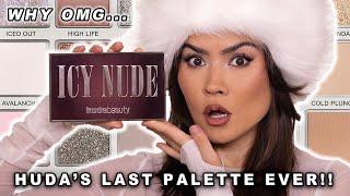 SHOCKER! HUDA BEAUTY ICY NUDE PALETTE  - LAST PALETTE REVIEW | Maryam Maquillage