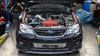 Building a Stock Motor 650WHP Subaru WRX STI in 48 Hours.