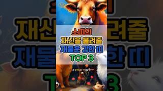 소띠의 재산을 불려줄 재물운 강한 띠 TOP 3 #운세 #재물운 #재물복 #로또 #금전운 #귀인운